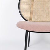 Lounge Chair Spike Natural/Pink