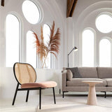 Lounge Chair Spike Natural/Pink