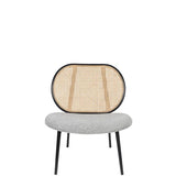 Lounge Chair Spike Natural/Grey