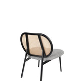 Lounge Chair Spike Natural/Grey