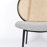 Lounge Chair Spike Natural/Grey