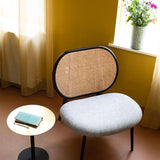 Lounge Chair Spike Natural/Grey