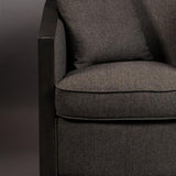 Lounge Chair Amaron Natural/Grey Fr
