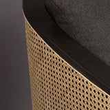 Lounge Chair Amaron Natural/Grey Fr