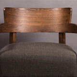 Lounge Chair Duran Grey Fr