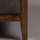 Lounge Chair Duran Grey Fr