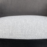 Lounge Chair Sam Black/Grey Fr