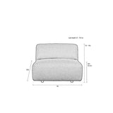 Love Seat Wings Caramel