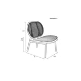 Lounge Chair Spike All Webbing