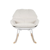 Lounge Chair Rocky Off White Teddy