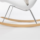 Lounge Chair Rocky Off White Teddy