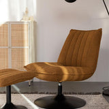 Lounge Chair Jax Ochre Bouclé