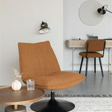 Lounge Chair Jax Ochre Bouclé