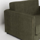 Loveseat  Sofabed Jopie Green