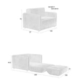 Loveseat  Sofabed Jopie Beige