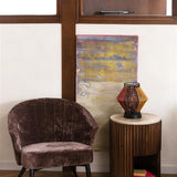 Lounge Chair Georgia Purple