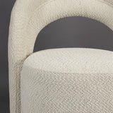 Lounge Chair Seina Swivel Beige