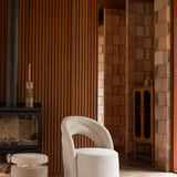 Lounge Chair Seina Swivel Beige