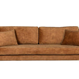Sofa Houda 3 Seater Caramel