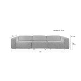 Sofa Wings 4,5-Seater Natural