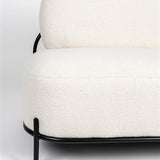 Sofa Polly Teddy Ivory