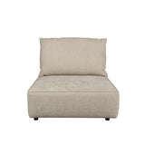 Sofa Element Hunter 1,5-Seater With Back Sand