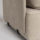 Sofa Element Hunter 1,5-Seater With Back Sand