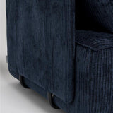 Sofa Element Hunter 1,5-Seater With Back Navy
