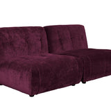 Sofa Giada 2-Seater Plum