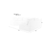 Sofa Prosper Right Cappuccino