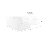 Sofa Prosper Left Cappuccino