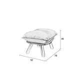 Hocker Lazy Sack  Ll Brown