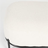 Hocker Polly Teddy Ivory