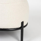 Hocker Polly Teddy Ivory