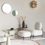 Hocker Polly Teddy Ivory