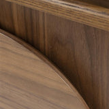 Sideboard Groove 3 Doors Walnut