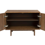Sideboard Groove 2 Doors Walnut