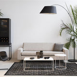 Floor Lamp Arc Black