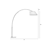 Floor Lamp Arc Black