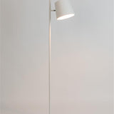 Floor Lamp Buckle Head White