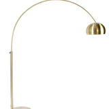 Floor Lamp Metal Bow Brass