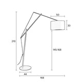 Floor Lamp Tokio  Black