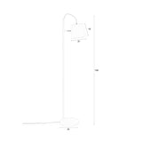 Floor Lamp Buckle Head Beige