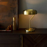 Desk Lamp Eclipse Brass