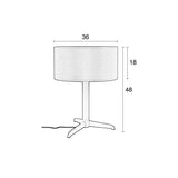 Table Lamp Shelby Taupe