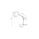 Table Lamp Lau Brown Rice