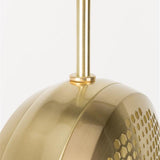 Pendant Lamp Gringo Flat Brass