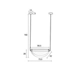 Pendant Lamp Rani Pink