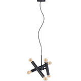 Pendant Lamp Hawk Black Triple