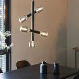 Pendant Lamp Hawk Black Tall